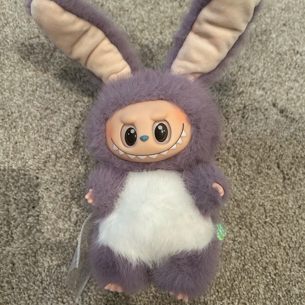 Purple Bunny Plush StellaLou Labubu Toy-The Monsters
